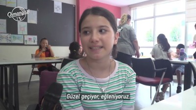 Çocuklar hem eğlendi hem öğrendi