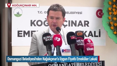 Koğukçınar Mahallemizde Emekliler Lokalimizin Açtık