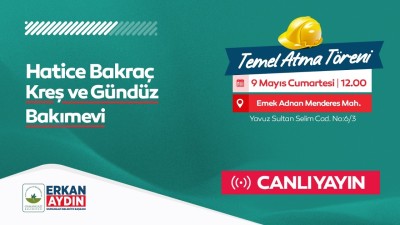 OSMANGAZİ BELEDİYESİ HATİCE BAKRAÇ KREŞ VE GÜNDÜZ BAKIMEVİ TEMEL ATMA TÖRENİ