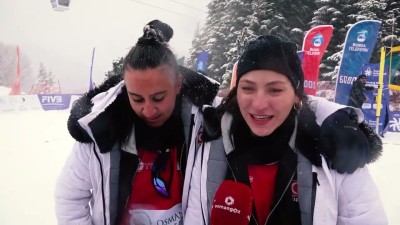 Kar voleybolunun kalbi 3 gün boyunca Uludağ’da attı