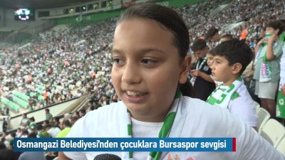 Osmangazi'de Bursasporlu nesiller yetişiyor